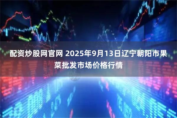 配资炒股网官网 2025年9月13日辽宁朝阳市果菜批发市场价格行情